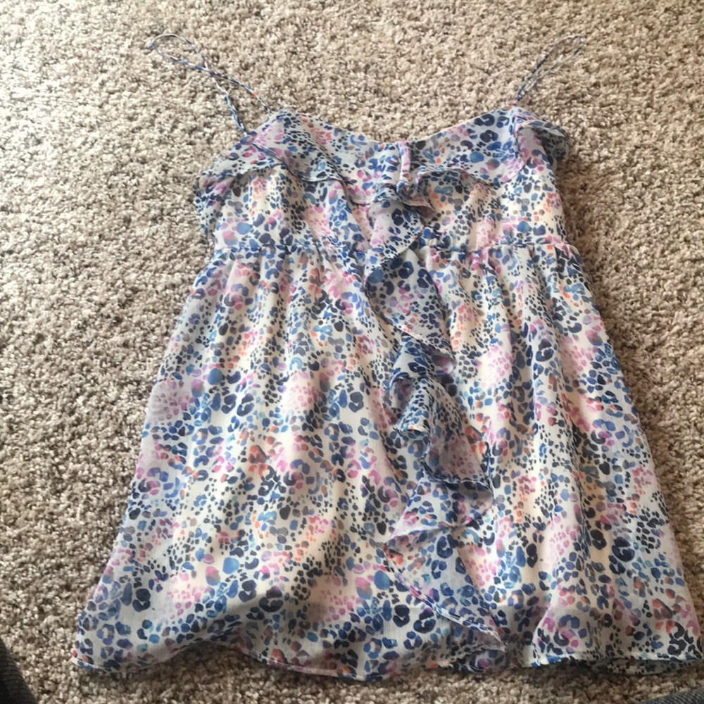 Candies colorful leopard tank